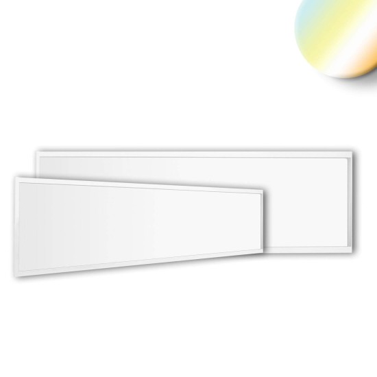 ISOLED LED Panel HCL Line 1200, UGR19 4H/8H, CRI90, 42W, weißdynamisch, DALI DT8