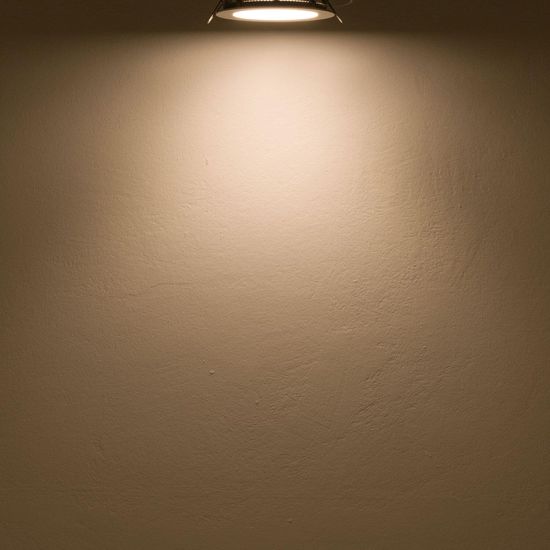 ISOLED LED Downlight, 18W, rund, ultraflach, blendungsreduziert, weiß, warmweiß, dimmbar CRI90
