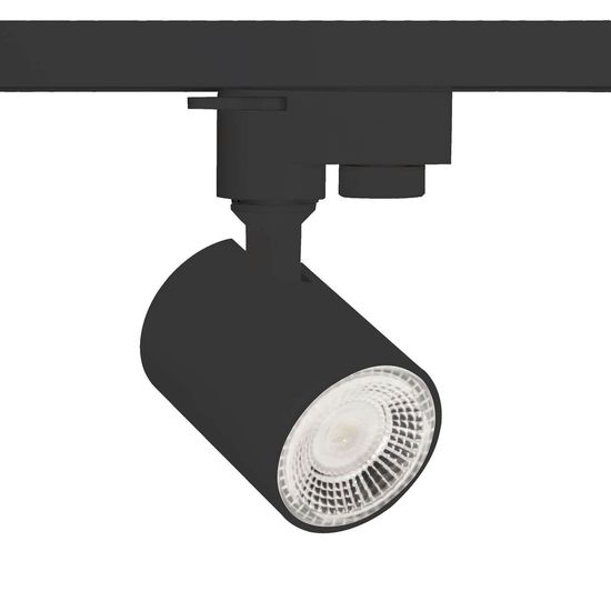 ISOLED 3-PH Schienen-Adapter Mini für GU10-Spots, schwarz matt