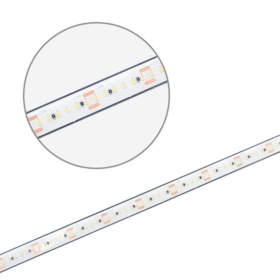 ISOLED LED AQUA927 Linear Flexband Streifen, 24V, 10W, IP68, warmweiß, 240 LED/m