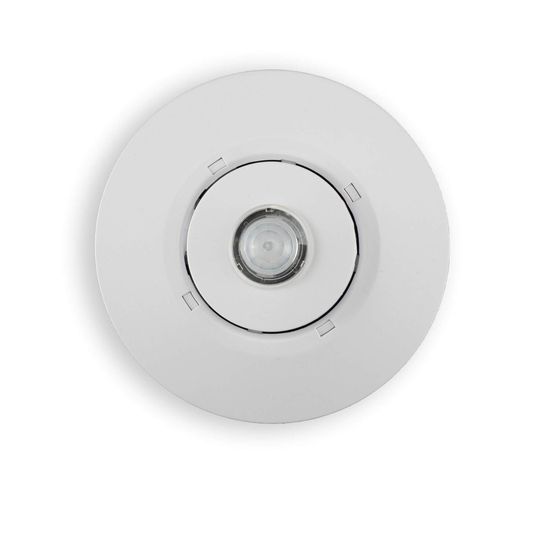 ISOLED DALI-2 Master PIR Einbau-Präsenzsensor, weiß, Erfassungsbereich 3m, Versorgung via DALI-Bus Spannung