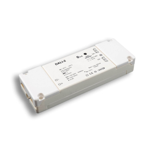 ISOLED DALI-2 Interface Bluetooth 5.0 Master-Controller inkl. App, 100-240V AC