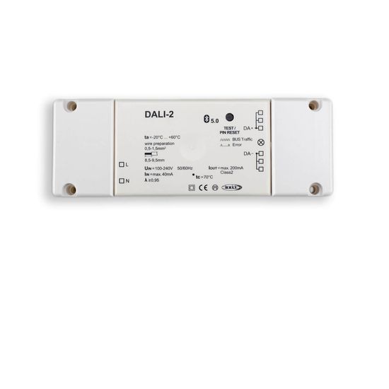 ISOLED DALI-2 Interface Bluetooth 5.0 Master-Controller inkl. App, 100-240V AC