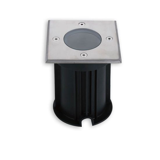 ISOLED Bodeneinbaustrahler für GU10 Spots, eckig, IP67