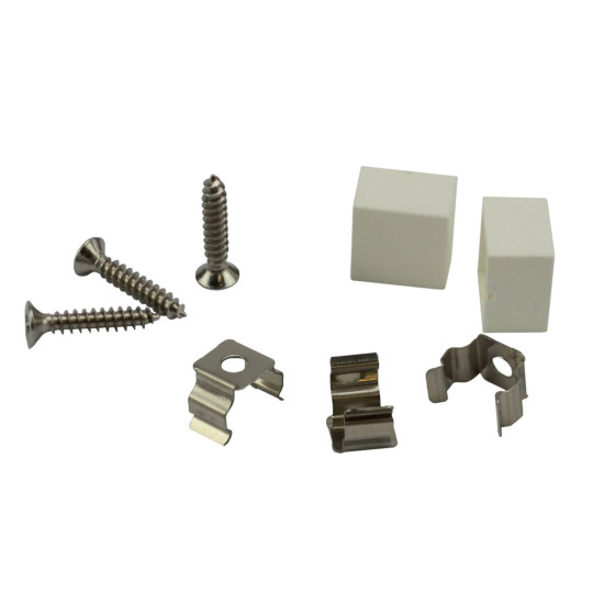 ISOLED Montageclip Set für NeonPro 270° Aluminium (3er Set)