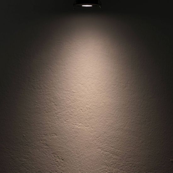 ISOLED LED Einbauleuchte MiniAMP schwarz, 3W, 12V DC, warmweiß, dimmbar, 100cm Kabel