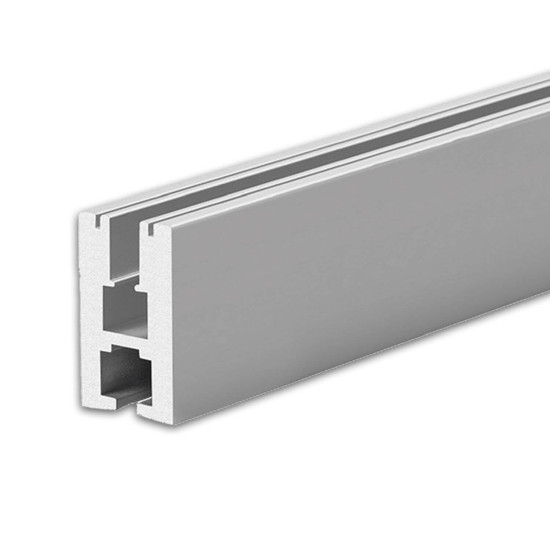 ISOLED LED Glaskantenprofil Decke/Wand Aluminium eloxiert 2m