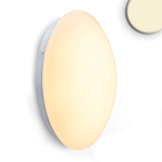 ISOLED LED Decken/Wandleuchte 24W, weiß, IP54, warmweiß