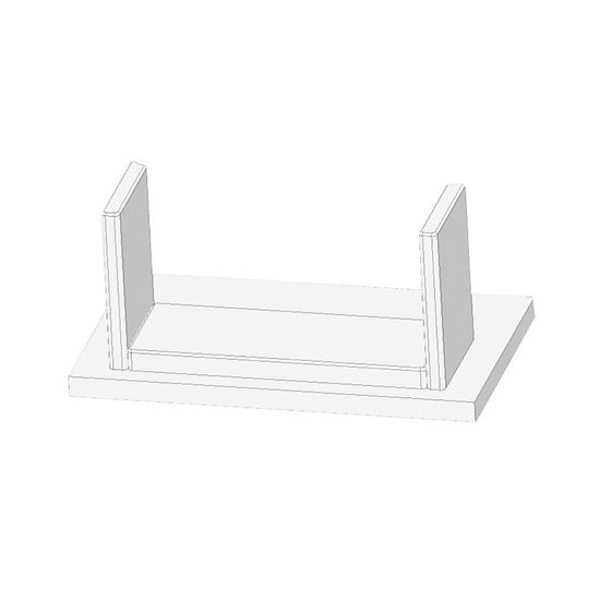 ISOLED Endkappe EC98 für Profil GROUND-IN12 weiß