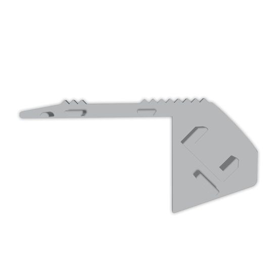 ISOLED Endkappe EC222 Kunststoff für Profil STAIRS12, rechts, 1 STK