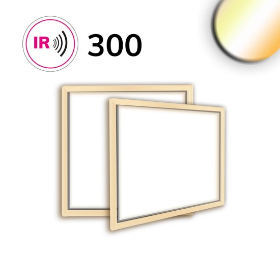 ISOLED LED Leuchtrahmen für Infrarot-Panel PREMIUM Professional 300, 50W, weißdynamisch, CRI92
