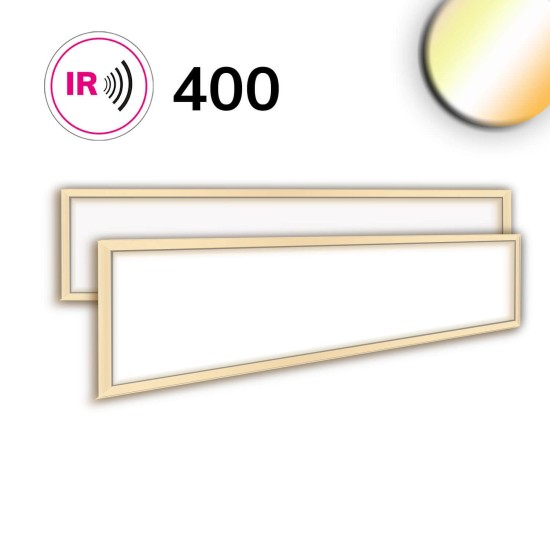 ISOLED LED Leuchtrahmen für Infrarot-Panel PREMIUM Professional 400, 75W, weißdynamisch, CRI92