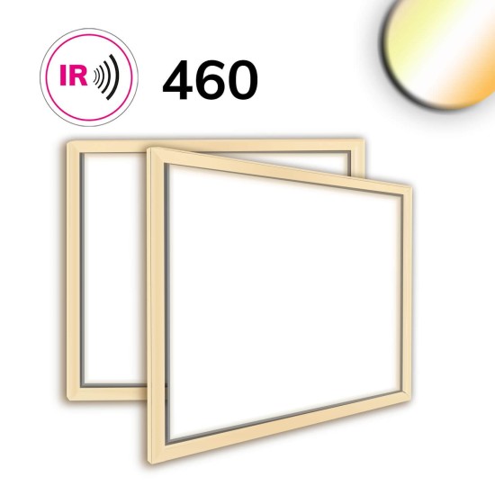ISOLED LED Leuchtrahmen für Infrarot-Panel PREMIUM Professional 460, 62W, weißdynamisch, CRI92