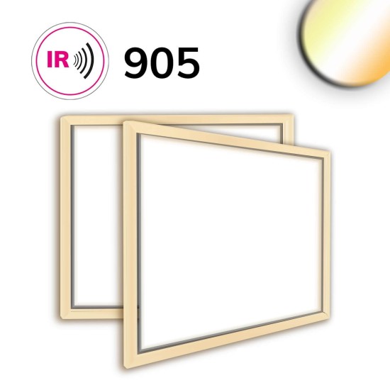 ISOLED LED Leuchtrahmen für Infrarot-Panel PREMIUM Professional 905, 78W, weißdynamisch, CRI92