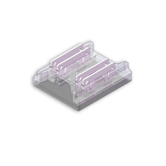 ISOLED Kontakt-Verbinder K2-310 für 3-pol. IP20 Flexstripes 10mm