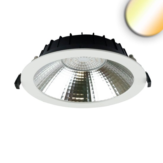ISOLED LED Downlight Reflektor 9W, 60°, 150lm/W, UGR<19, Colorswitch 3000/4000/6000K, dimmbar
