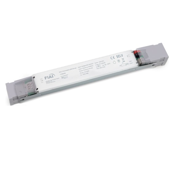 ISOLED LED PWM-Trafo 24V/DC, 0-30W, ultraslim, Push/DALI-2 dimmbar, SELV