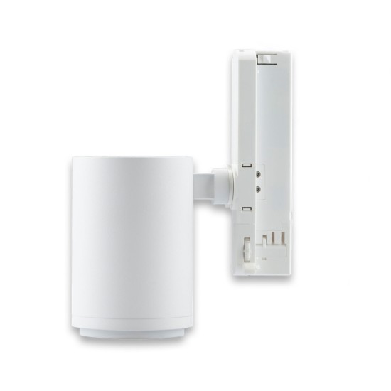 ISOLED 3-Phasen Schienen-Strahler fokussierbar, 42W, 20°-70°, weiß matt, 3000K, CRI92, dimmbar