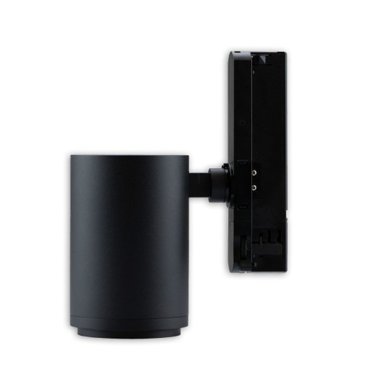 ISOLED 3-Phasen Schienen-Strahler fokussierbar, 42W, 20°-70°, schwarz matt, 3000K, CRI92, dimmbar