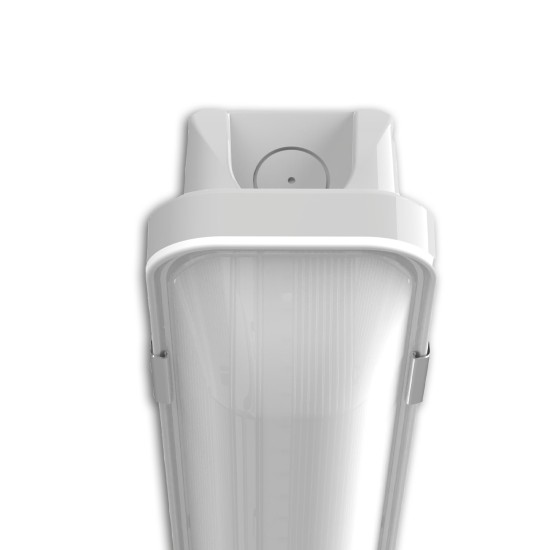 ISOLED LED Feuchtwannenleuchte SL 120cm, IP66, PowerSwitch 24-40W, 140lm/W, 4000K, DALI dimmbar