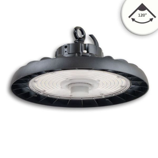 ISOLED LED Hallenleuchte FL2 Powerswitch, IK10, IP65, neutralweiß, 120°, 1-10V dimmbar 116422