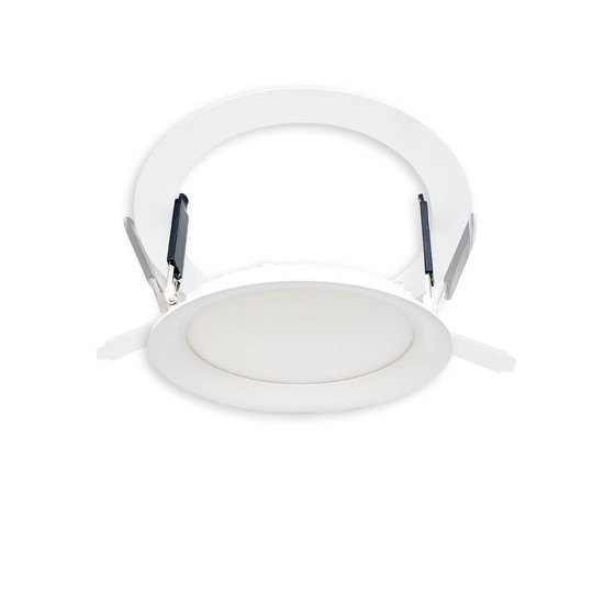 Isoled Loch Adapterplatte für Downlights, ohne Federn, weiß, ID 200mm - AD 260mm 116448