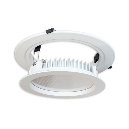 Isoled Loch Adapterring für Downlights, mit Federn, weiß, ID 201mm - AD 287mm 116449