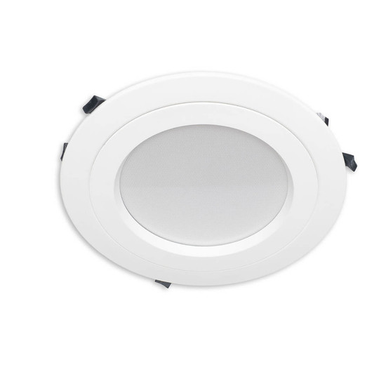 Isoled Loch Adapterring für Downlights, mit Federn, weiß, ID 201mm - AD 287mm 116449