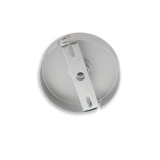 Isoled Deckenbaldachin rund, grau, für Kabel mit bis zu max. 9,8mm Manteldurchm. 116606