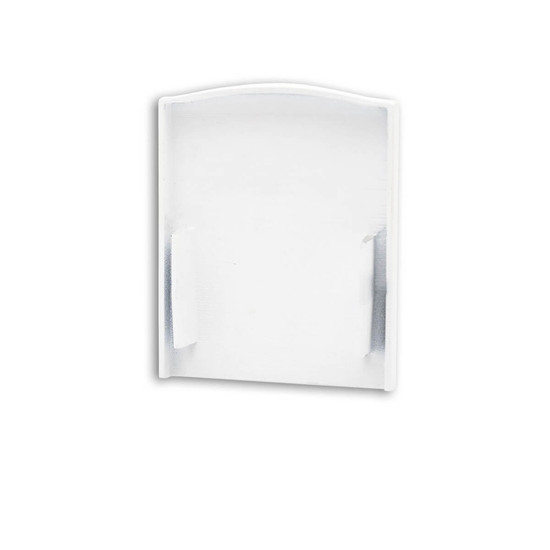 Isoled Endkappe EC114 weiß für LAMP30 V1+V2, 2 Stück, mit Lichtfalle 116630