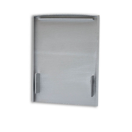 Isoled Endkappe EC115 silber für LAMP40, 2 Stück, mit Lichtfalle 116631