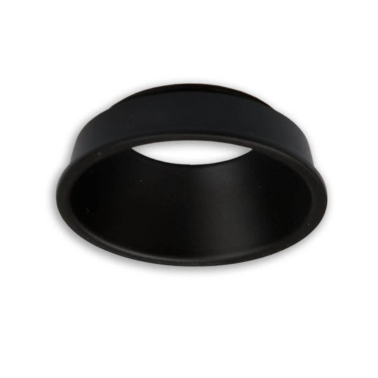 Isoled Cover für LED Spot und Modul SYS-GU10, schwarz matt, rückversetzt, UGR<12 116685