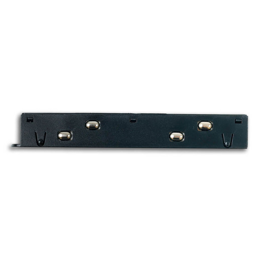 Isoled Track48 Linear-Verbinder-Mini, starr, stromführend, schwarz, max. 6A, 4-polig 116736