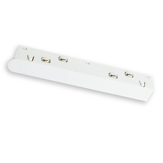 Isoled Track48 Linear-Verbinder-Mini, starr, stromführend, weiß, max. 6A, 4-polig 116779