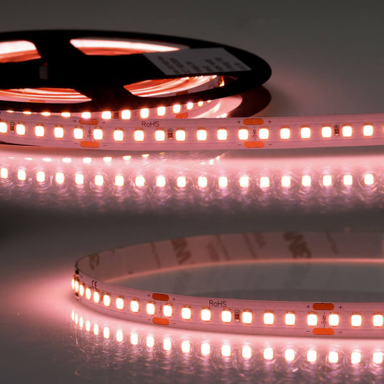 Isoled LED CRI Food Flexband Meat, 24V DC, 14,4W, IP20, 5m Rolle, 160 LED/m 116806