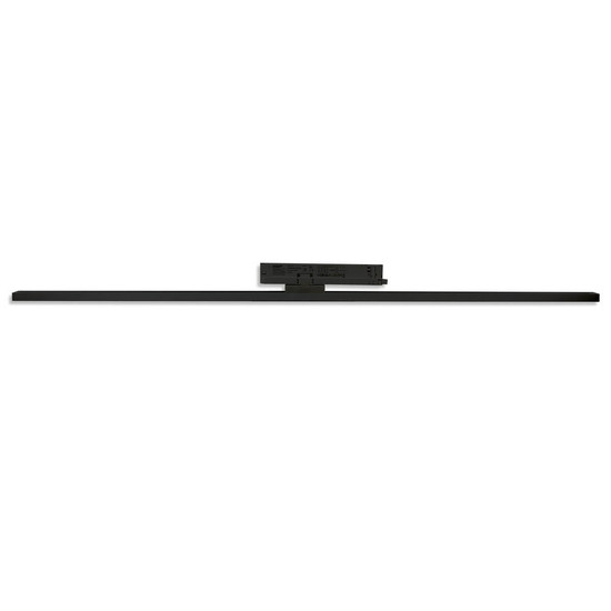Isoled 3-PH Linearleuchte prismatisch, 120cm, 40W, schwarz, 3000/3500/4000K, CRI90, DALI dim 116812