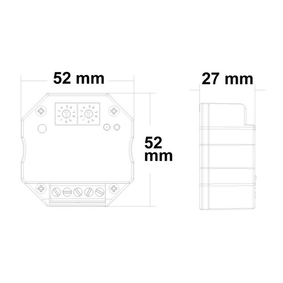 Isoled Sys-Pro + Zigbee 3.0 auf DALI DT6/DT7/DT8 Konverter, benötigt Busspannung 116819