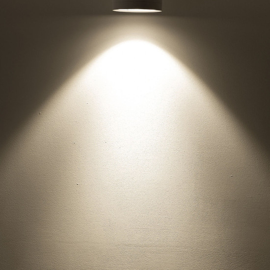 Isoled LED Strahler mit Montagebügel und Schukostecker, 40W, 36°, schwenkbar, weiß matt, 3000K, CRI>90 116868