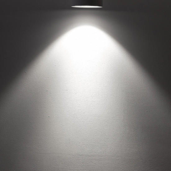 Isoled LED Strahler mit Montagebügel und Schukostecker, 40W, 36°, schwenkbar, weiß matt, 4000K, CRI>90 116869