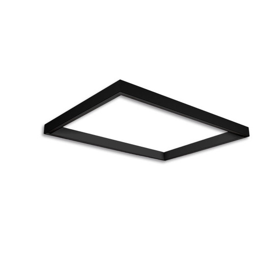 Isoled Track48 Leuchtenrahmen H50, Innenformat 592x892mm, schwarz, exkl. Trafo, Montageclip/Seilabh. 116879