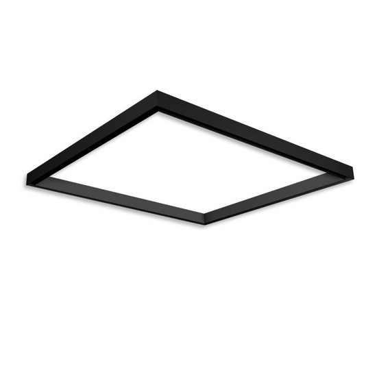 Isoled Track48 Leuchtenrahmen H50, Innenformat 900x1000mm, schwarz, exkl. Trafo, Montageclip/Seilabh. 116882