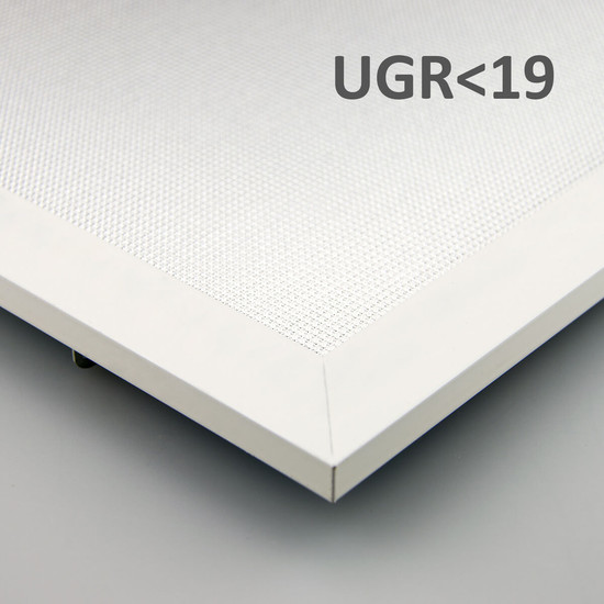 Isoled LED Panel Backlight Line 625 UGR<19 8H/8H, CRI90, 36W, ColorSwitch 3000/4000/6000K, Push/DALI dim. 116888