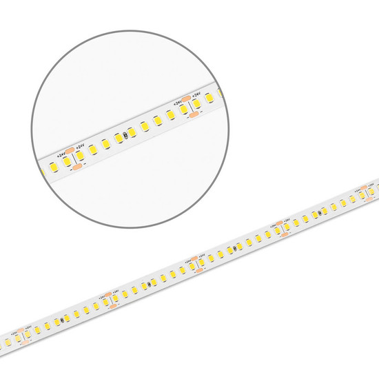 Isoled LED HEQ827 Flexband 185 lm/W, 24V DC, 9W, IP20, 2700K, 5m Rolle, 180 LED/m 116890