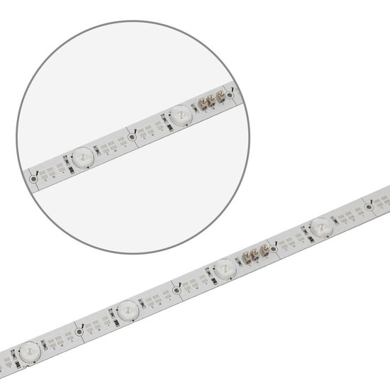 Isoled LED Platine Backlight 825/855, 1175mm, 180° Linse, 24V, 8W+8W, IP20, weißdynamisch, dimmbar 116930