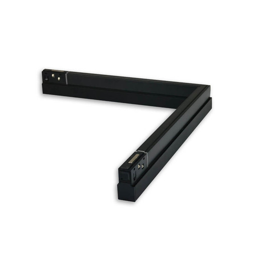 Isoled Track48 Eckleuchte horizontal schwarz, 20W, 120°, 48V, 3000K, CRI90, prismatisch, Line+ DALI dimmbar 116982