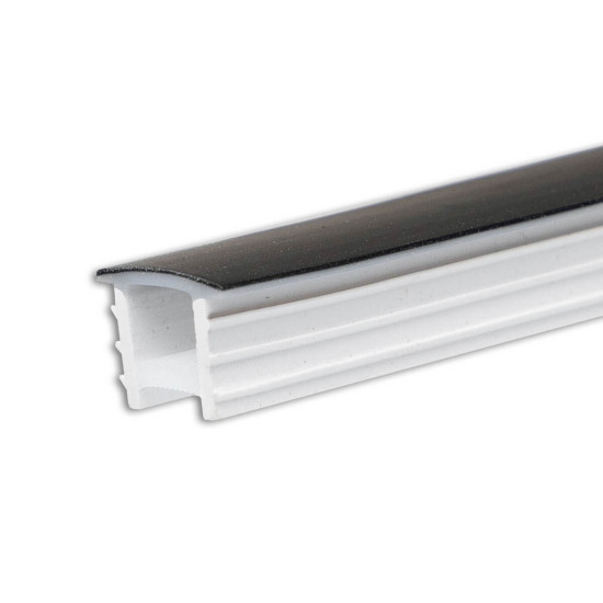 Isoled FLEX-COVER10 Twist+Bend, Silikon, schwarz, 5% Transm., 20m Rolle 116986