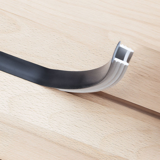 Isoled FLEX-COVER10 Twist+Bend, Silikon, schwarz, 5% Transm., 20m Rolle 116986