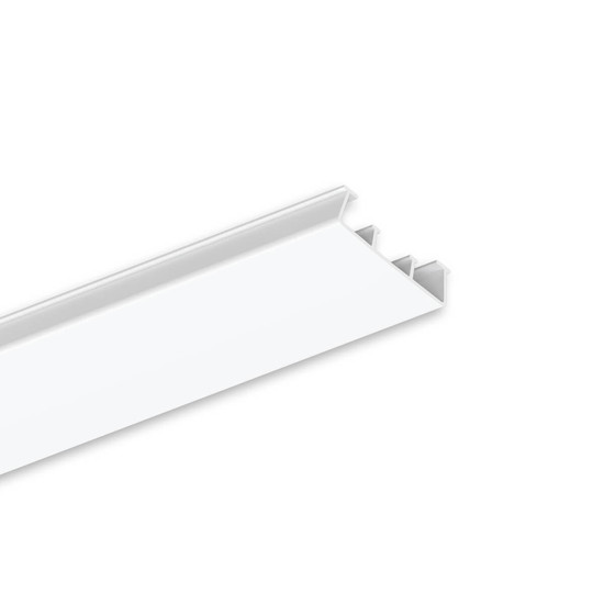 Isoled FastFix LED Linearsystem R XL Blindabdeckung für Balkenaufnahme, 1528mm, aus Polycarbonat 117007