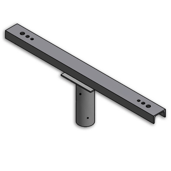 Isoled Traverse mit Zopfmaß 76mm für 2 Flutlichter 117047