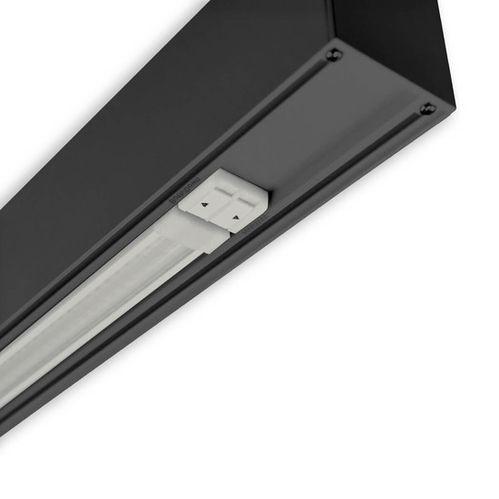 Isoled LINKLINE50 LED Aufbau/Hängeleuchte, 120cm, 30W, UGR<19 2H/2H, schwarz, 3000/4000K, DALI dimmbar 117063
